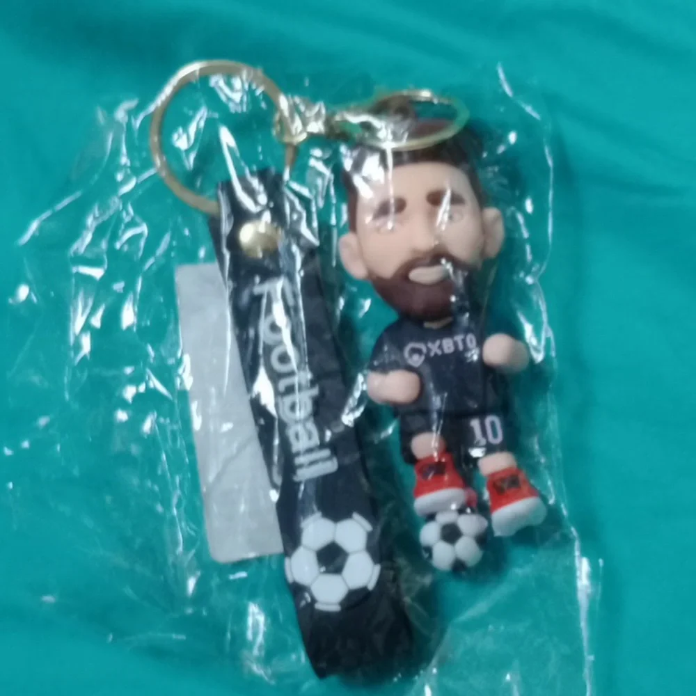 MESSI #10 FOOTBALL KEYCHAIN